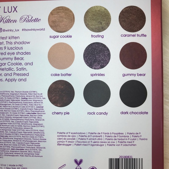 Winky Lux Sugar Eyeshadow Palette - Picture 8 of 8